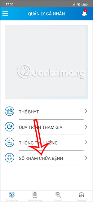 Sổ khám chữa bệnh trên VssID