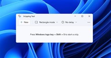 Microsoft bổ sung tính năng sao chép bảng dữ liệu vào ứng dụng Snipping Tool