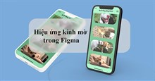 Cách tạo hiệu ứng kính mờ trong Figma