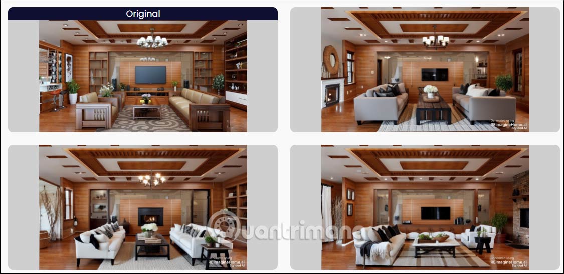 Hiển thị thiết kế nội thất mới