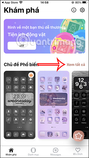 Xem chủ đề phổ biến trên Themify