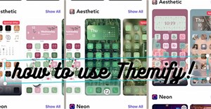 Cách dùng Themify tạo theme iPhone nghệ thuật