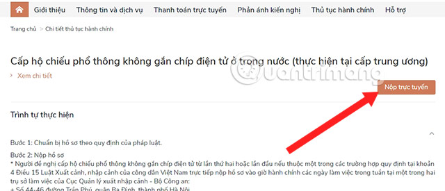 lam ho chieu gan chip online