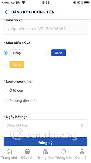 Thông tin phương tiện