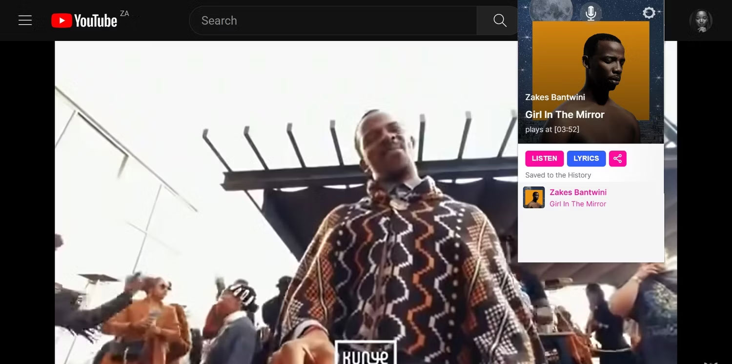 Nhận dạng nhạc bằng AudD Music Recognition