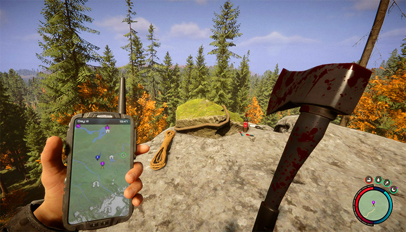 sons of the forests đèn pin