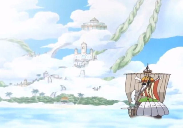 Băng Mũ Rơm trên đường đến Sky Island