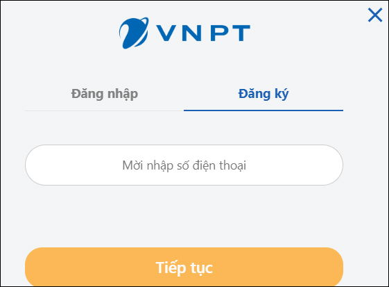 Đăng nhập trang web Vinaphone