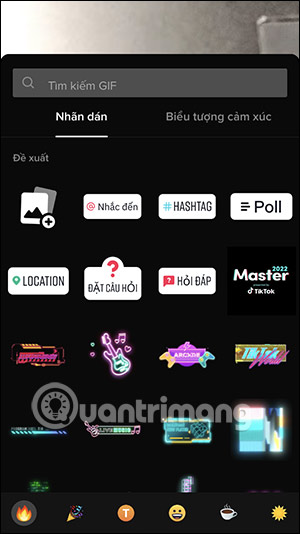 Chèn sticker video filter Puzzle Emoji