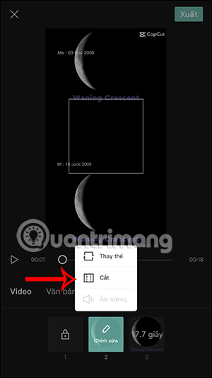 Cắt hình ảnh trong video