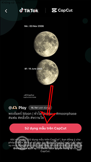 Chọn mẫu video này