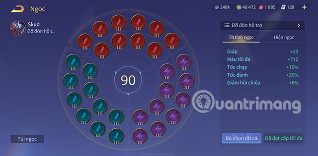 Bảng ngọc cho Skud mùa S1 2023