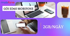 Cách đăng ký ED60 Mobifone nhận 60GB/tháng