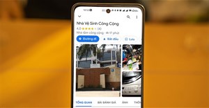 Cách tìm nhà vệ sinh công cộng trên Google Maps