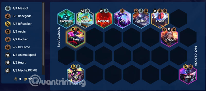 build lữ khách hư không dtcl