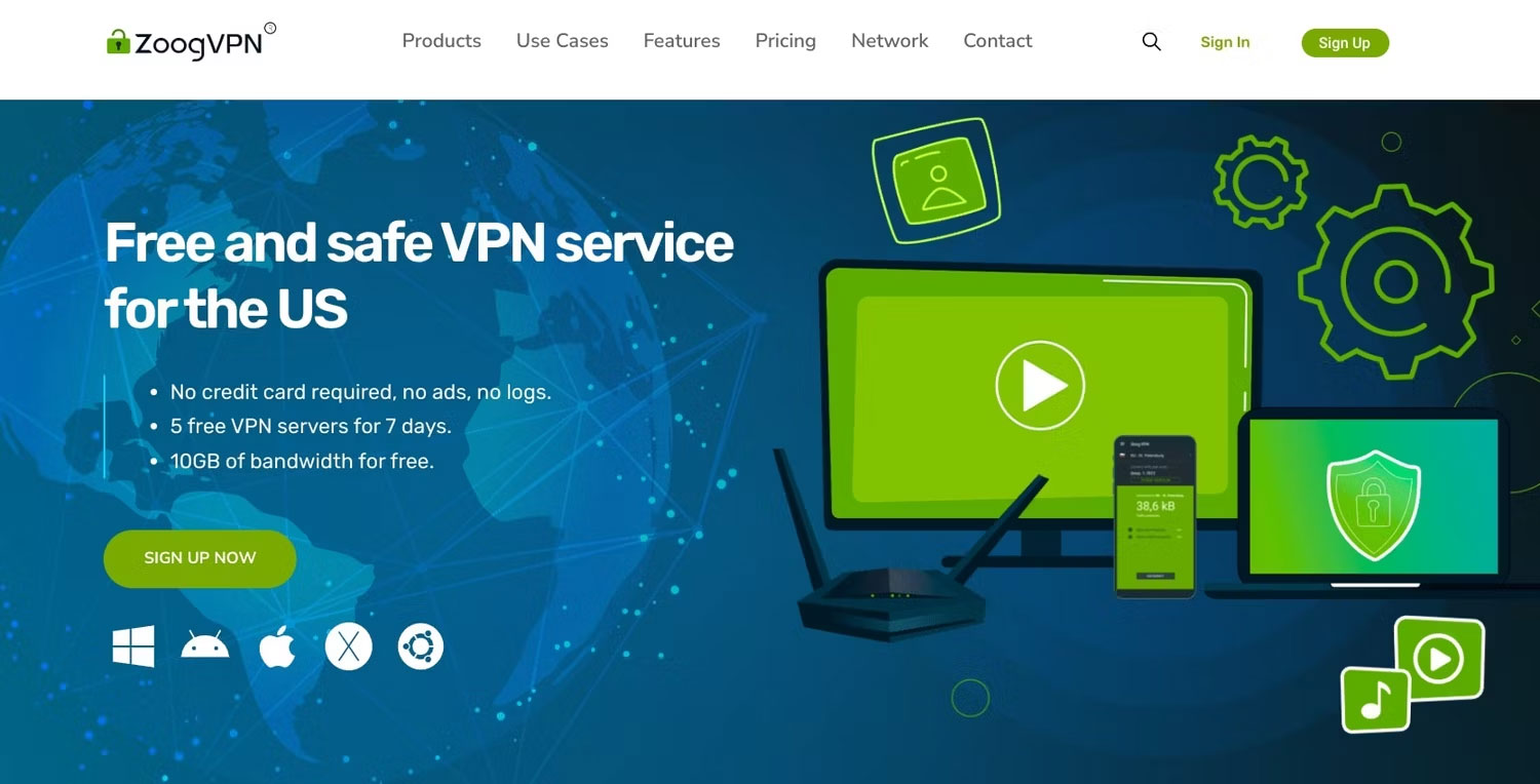 Trang chủ Zoog VPN