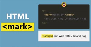 Thẻ HTML <mark>