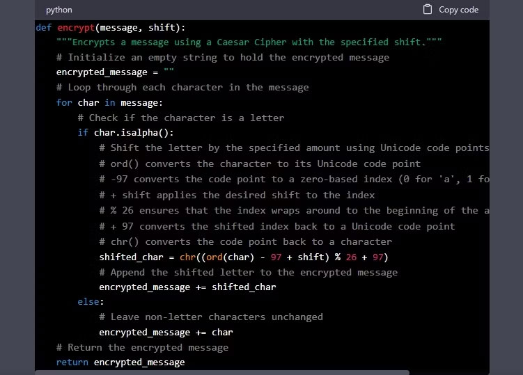 Nhận xét code bởi ChatGPT