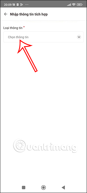 Thêm thông tin mới trên VNeID