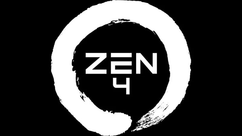 Logo CPU AMD Ryzen Zen 4