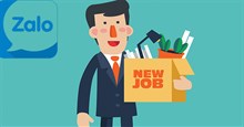 Hướng dẫn tìm việc làm trên Zalo