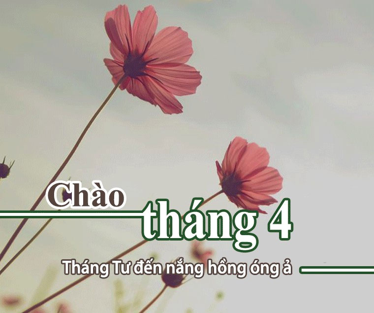 Chào tháng 4 4