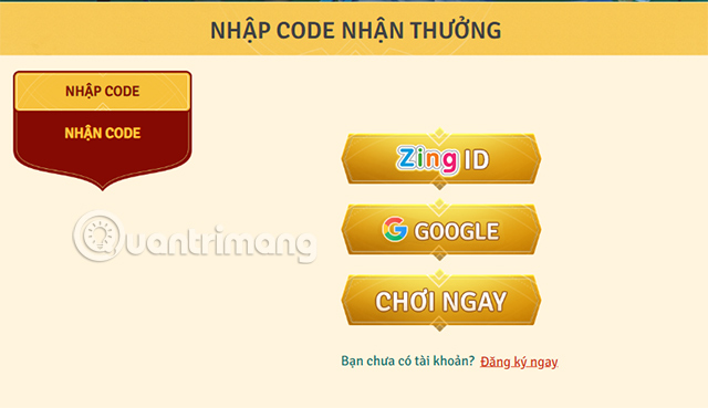 Cách nhập code Kiếm Thế Origin