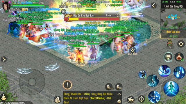 Hoạt động khiêu chiến Bang Hội