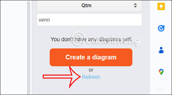 Tải lại tiện ích Cacoo