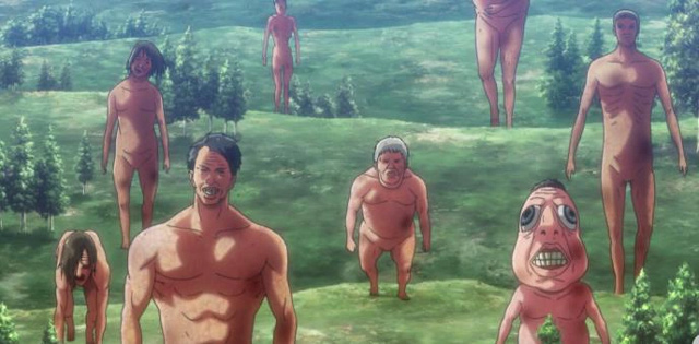 Titan là những người khổng lồ chuyên ăn thịt con người