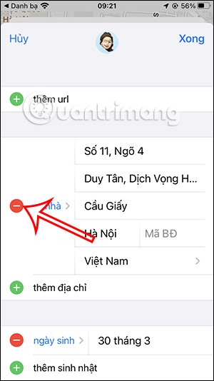 Chỉnh sửa vị trí nhà trên Apple Maps
