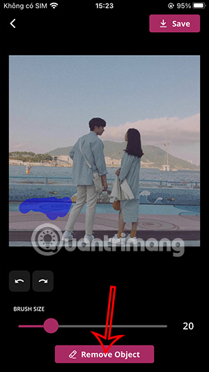Xóa vật thể trong ảnh