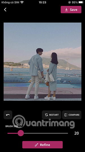 Xóa vật thể khỏi ảnh