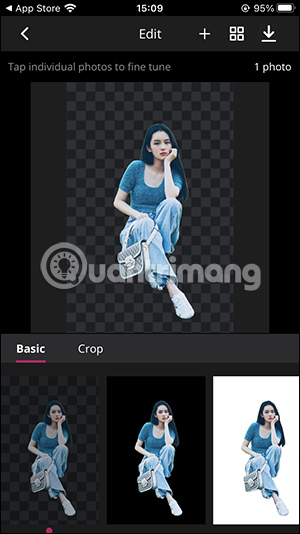 Xóa nền hình ảnh trên Remove Object & Background
