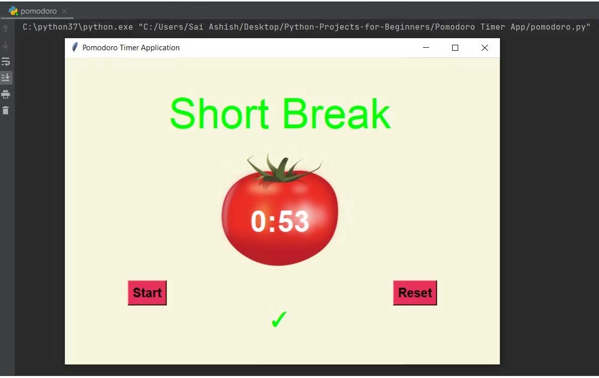 Ứng dụng bấm giờ quãng nghỉ ngắn Pomodoro
