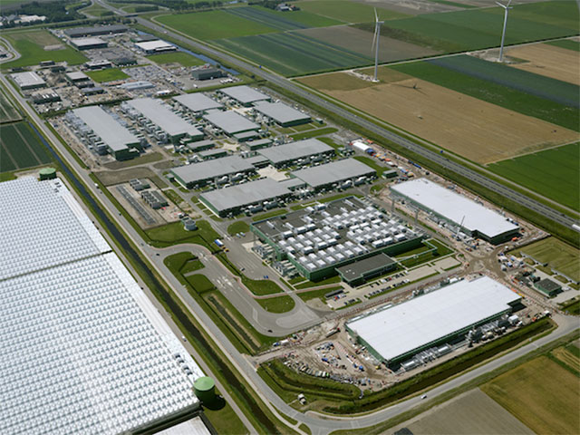 Trung tâm dữ liệu siêu lớn của Microsoft ở Hà Lan