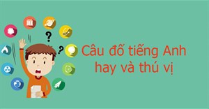 25 Câu đố tiếng Anh hay và thú vị giúp trẻ vừa học vừa rèn luyện tư duy