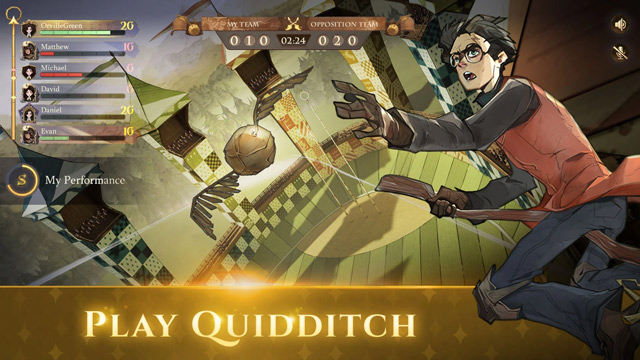 Chơi Quidditch