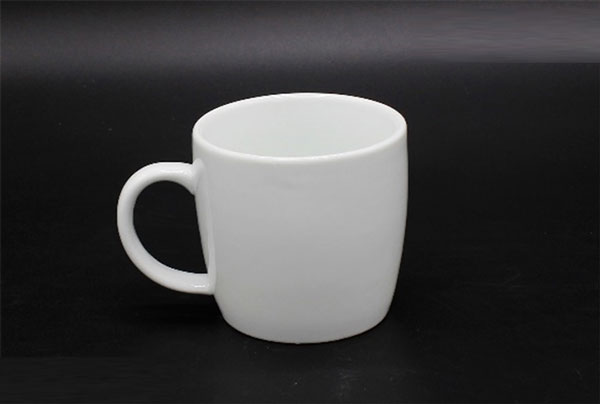 White porcelain cups