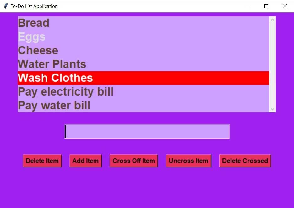 Thêm mục vào Python