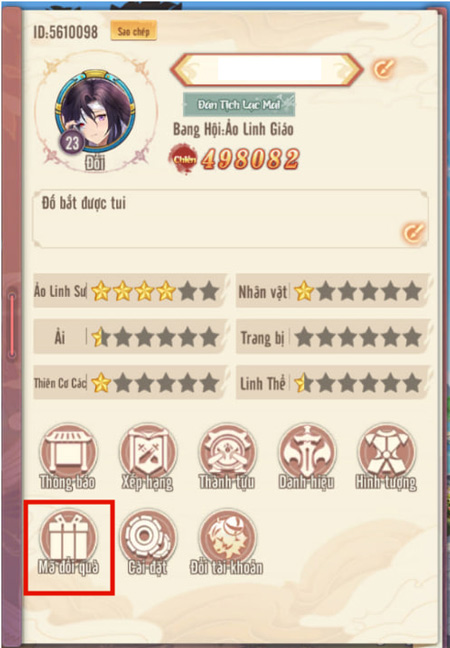 Hướng dẫn nhập code Ảo Linh Sư