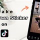 Cách tự tạo sticker từ video trên TikTok