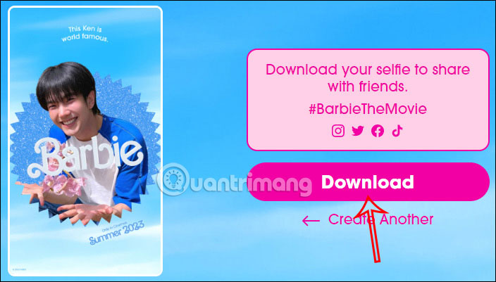 Tải avatar phong cách Barbie