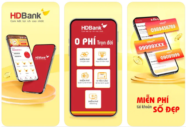 Đặc quyền của người dùng HDBank Mobile Banking