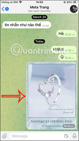 Hình ảnh đã gửi trên Telegram
