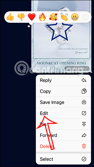 Chỉnh sửa ảnh trên Telegram