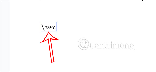 Tạo kiểu phương trình trong Google Docs