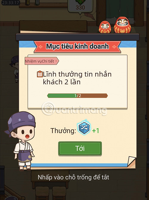 Thực hiện các nhiệm vụ có sẵn