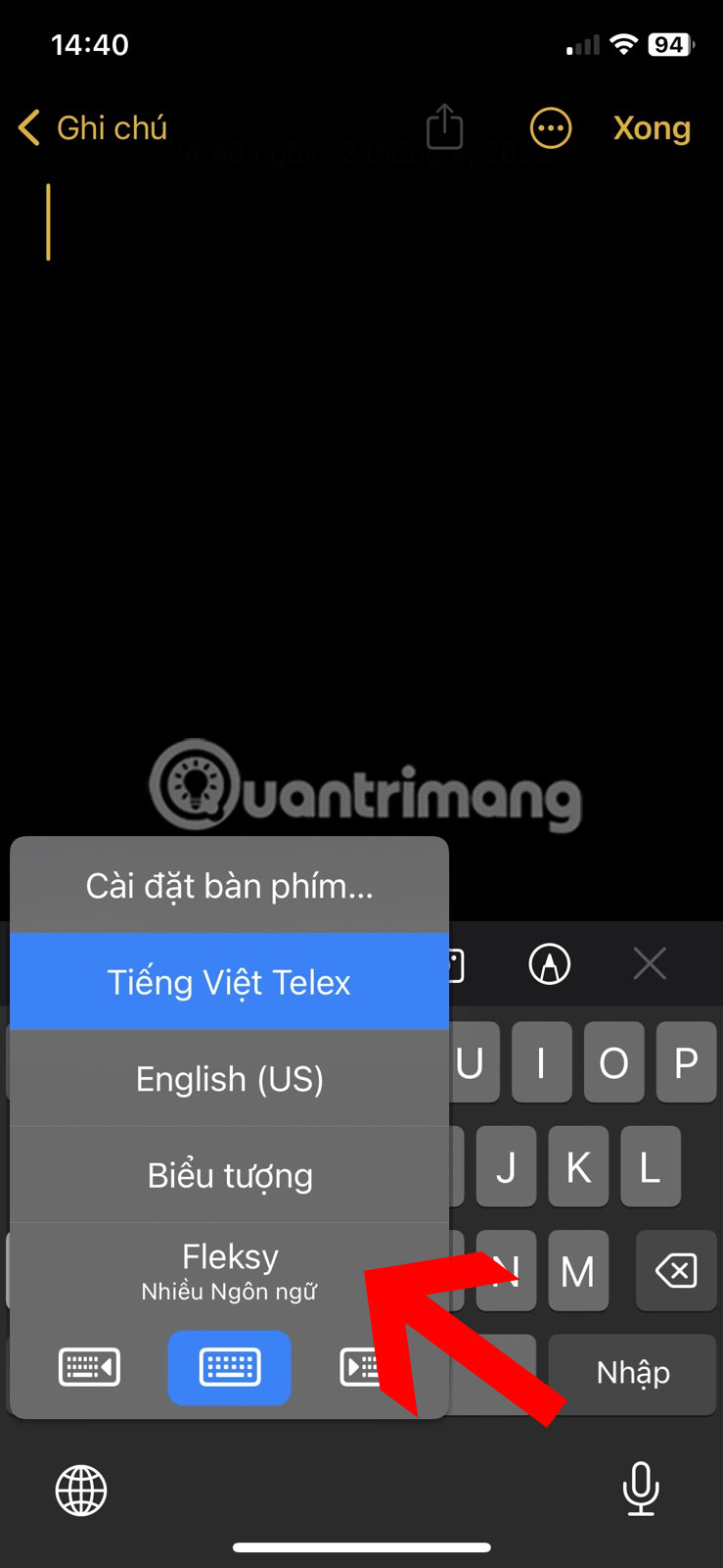 Thay bàn phím iPhone