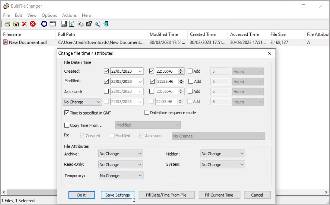 Ứng dụng BulkFileChanger